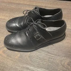 Massimo Dutti Single Monk Strap Black Shoes - Size 41 Massimo Dutti | Shoes | Massimo Dutti Single Monk Strap  main image 2